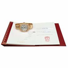Thumbnail von Cartier Calibre de Cartier 18k. RoseGold W7100018 Silver Index Full Set
