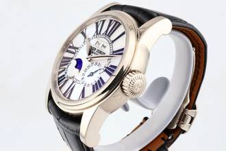 Thumbnail von Roger Dubuis Hommage Perpetual Calendar In 18k White Gold MOP Dial - RD Service Papers - HO43 1439 0