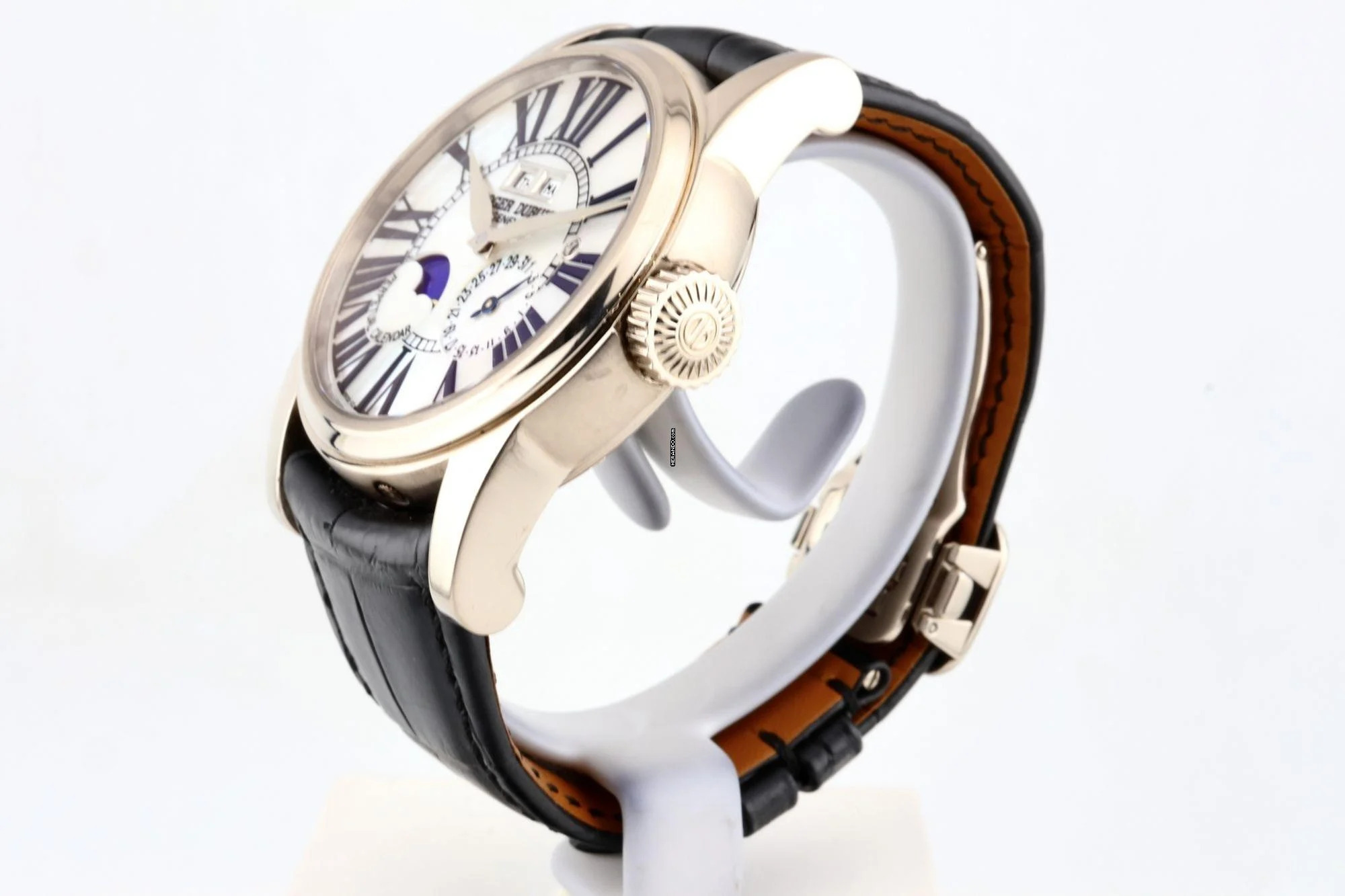 Thumbnail von Roger Dubuis Hommage Perpetual Calendar in 18k White Gold with MOP Dial - RD Service Papers - HO43 1439 0