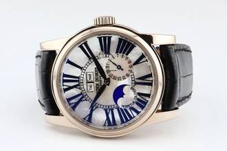 Thumbnail von Roger Dubuis Hommage Perpetual Calendar In 18k White Gold MOP Dial - RD Service Papers - HO43 1439 0