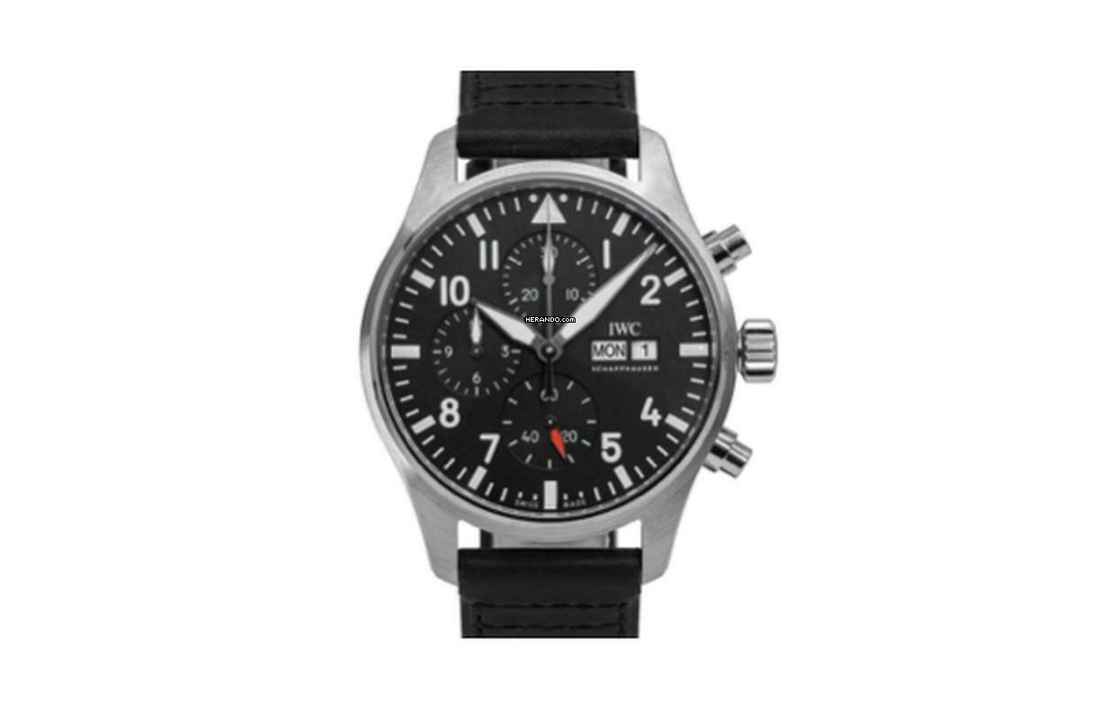 IWC Pilot Saatlı Kronograf Pilot Watch Paslanmaz Çelik - 24 Ay Garantili IW3780
