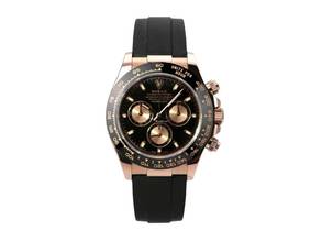 Thumbnail von Rolex Daytona Cosmograph Daytona Everose-Ağır Gold / Oysterflex Ref. 116515LN Siyah