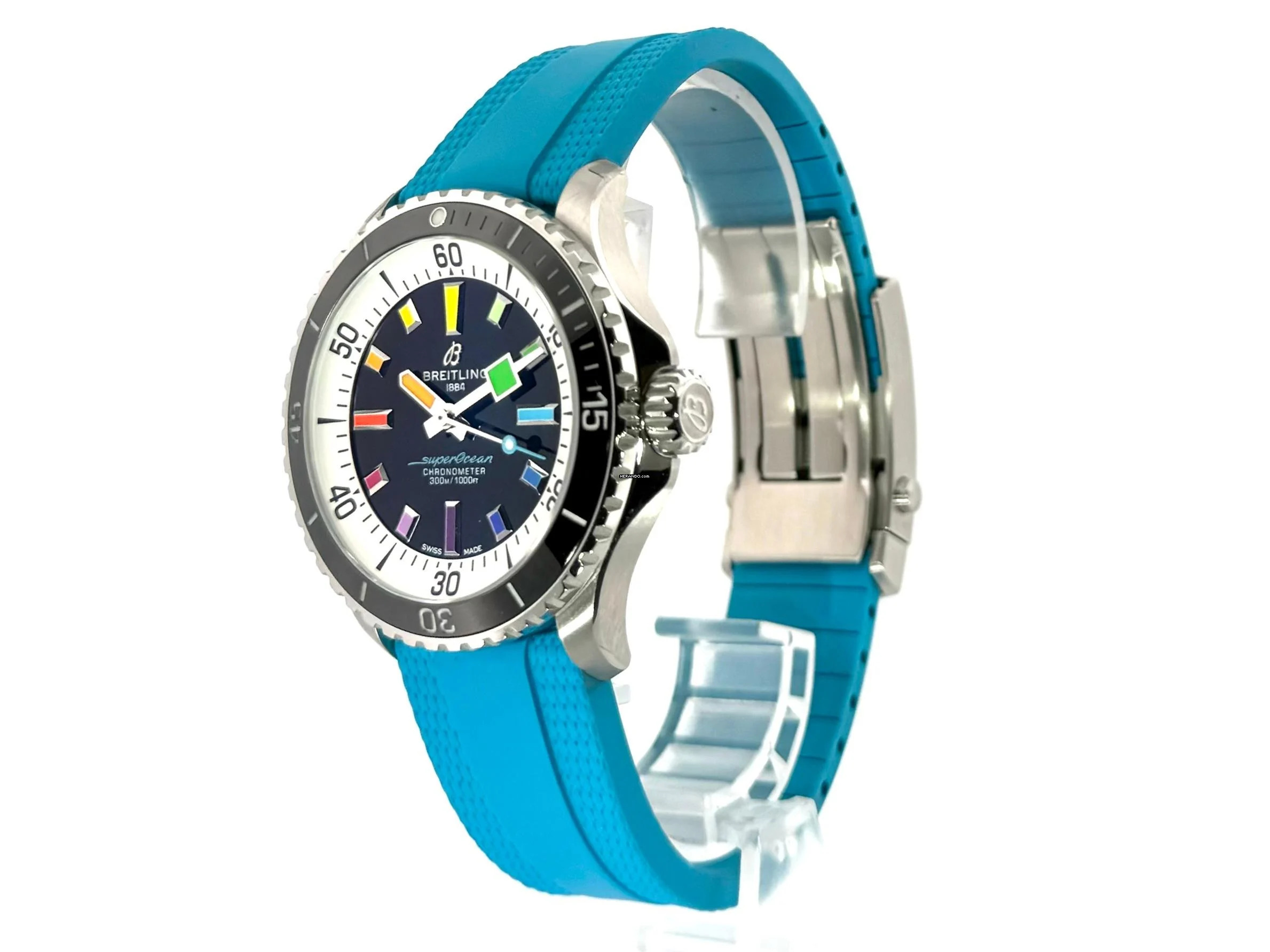  Breitling Superocean 42 Automatic 42 Rainbow A17375211B2S1 