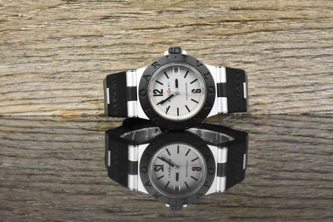  Bulgari Diagono Aluminium Diagono Aluminium 32MM Quartz 