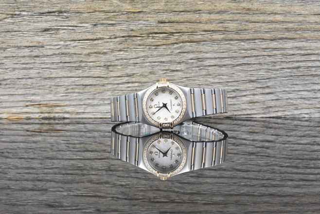  Omega Constellation Ladies Quarz Lady UNGETRAGEN / NOS - Mother of Pearl Diamond Dial 