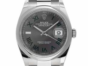 Thumbnail von Rolex Datejust 36 Wimbeldon Ref.126200 2021 Full Set wie Neu Datejust Wimbledon
