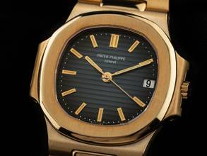 Thumbnail von Patek Philippe Nautilus Ref.3800/001 1999 Full Set Original Unpoliert Nautilus 18kt Gelbgold 143g