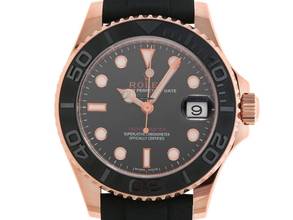 Thumbnail von Rolex Yacht-Master 37 18kt Roségold Everose Ref.268655 2016 Full Set wie Neu Yacht-Master 18kt Roségold Everose Kautschuk Faltschließe