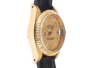 Thumbnail von Rolex Lady-Datejust Ref.6917 1978 Box&Beschreibung sehr gut Vintage Datejust Lady open 6/9 18kt Gelbgold