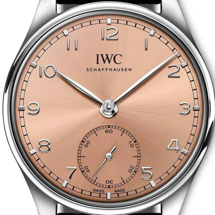 IWC Portugieser Automatic 40 Salmon Dial 40mm NOVÉ KOMPLETNÍ SADA