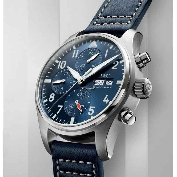 IWC Pilot Chronograph Neu Komplettset