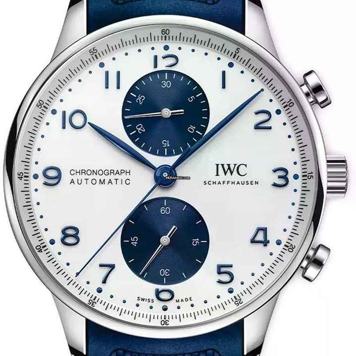 IWC Portugieser Chronograph Portugiesischer Chronograph Portugieser 2022 Edelstahl NEU VOLLSTÄNDIG SET