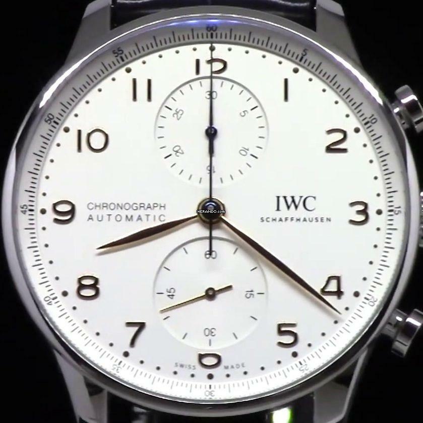 IWC Portugieser Chronograph Neue Vollständige Ausstattung