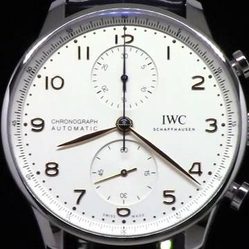  IWC Portugieser Chronograph Portuguese Chronograph NEW FULL SET 