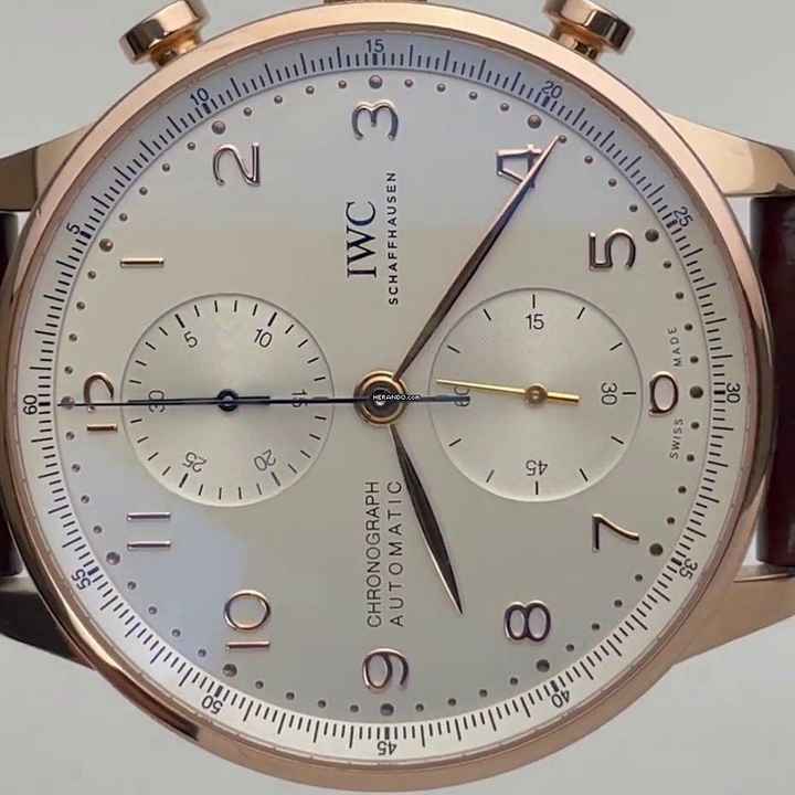 IWC Portugieser Chronograph NOVÉ KOMPLETNÍ SADA