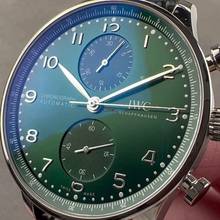 Thumbnail von IWC Portugieser Chronograph Green НОВЫЙ ПОЛНЫЙ НАБОР