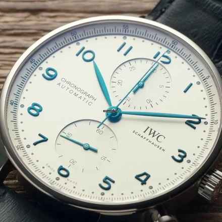 IWC Portugieser Chronograph Новый полный комплект