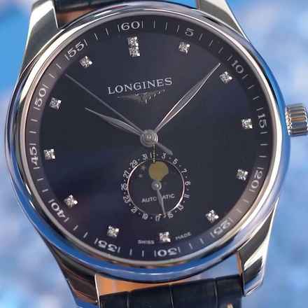  Longines Master Collection MOONPHASE NEW FULL SET 
