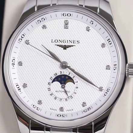  Longines Master Collection MOONPHASE NEW FULL SET 