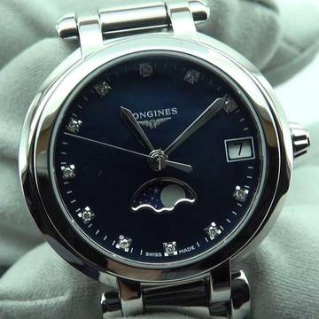  Longines PrimaLuna MOONPHASE NEW FULL SET 