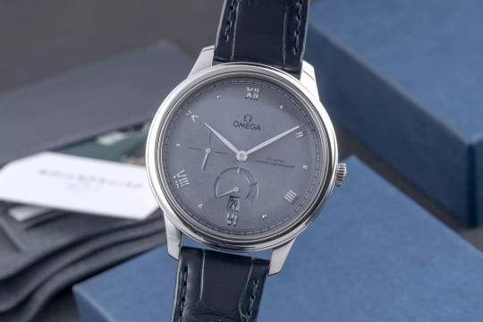  Omega De Ville Prestige Edelstahl Automatik Ref. 434.13.41.21.03.001 B&P 2023 