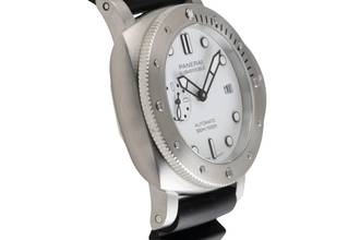 Thumbnail von Panerai Submersible Edelstahl Automatik Herrenuhr Ref. PAM01223 B&P 2021