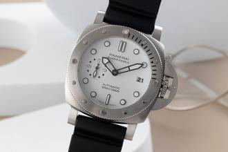 Thumbnail von Panerai Submersible Edelstahl Automatik Herrenuhr Ref. PAM01223 B&P 2021