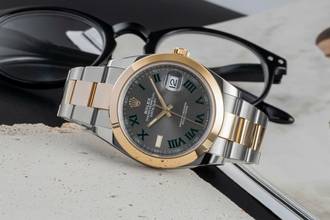 Thumbnail von Rolex Datejust 41 Wimbledon Stahl / Gold Oyster Perpetual Ref. 126303 B&P 2021