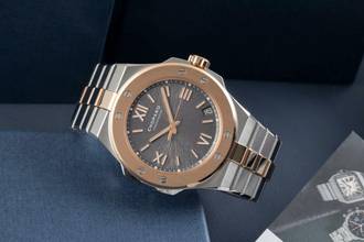 Thumbnail von Chopard Alpine Eagle Stahl/Gold Automatik Ref. 298600-6001 B&P 2021