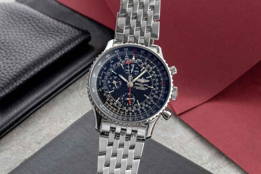  Breitling Navitimer 46 Chronograph Automatik Limited Ref. A2135024/BE62 B&P 2016 