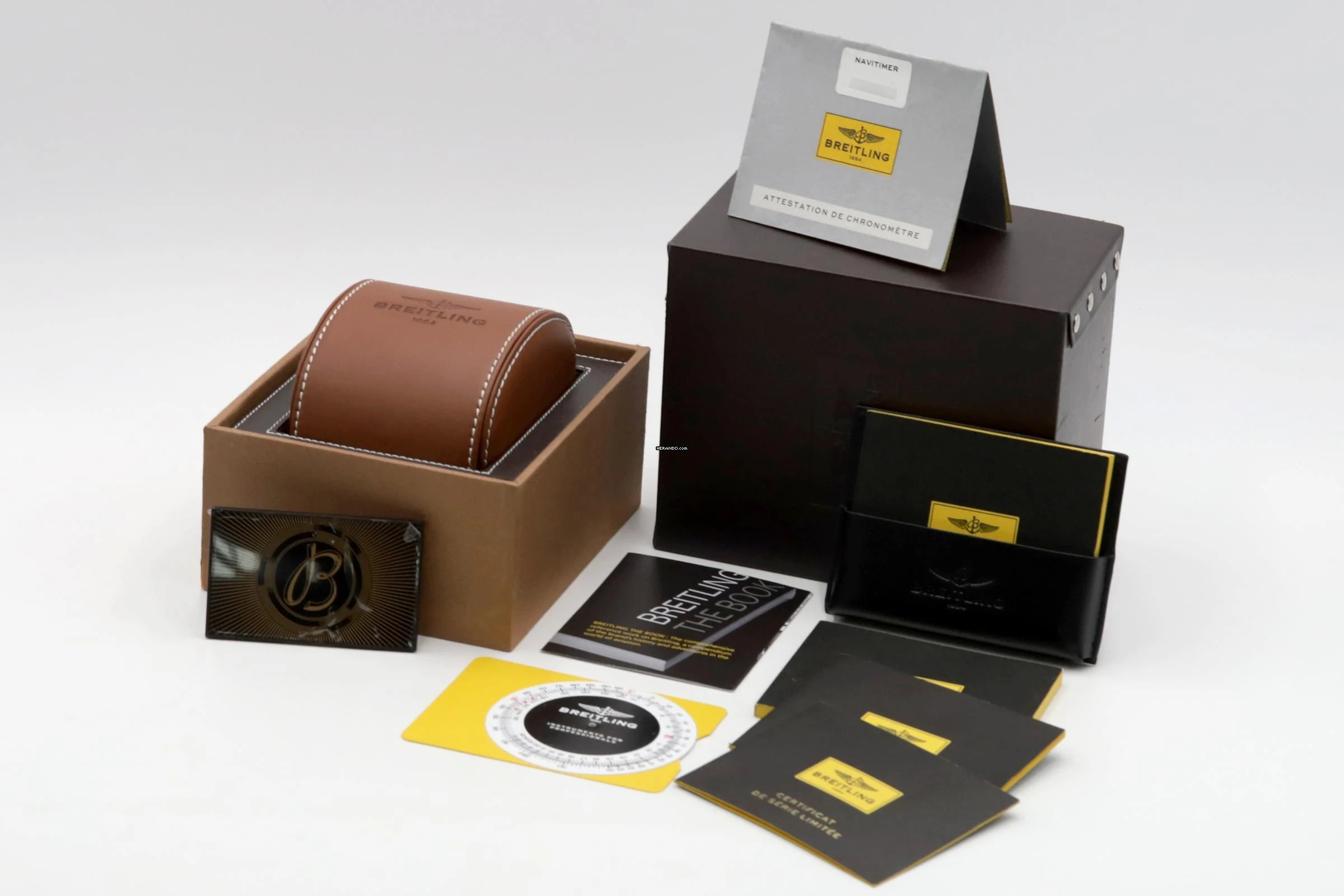 Thumbnail von Breitling Navitimer 46 Chronograph Automatik Limited Ref. A2135024/BE62 B&P 2016