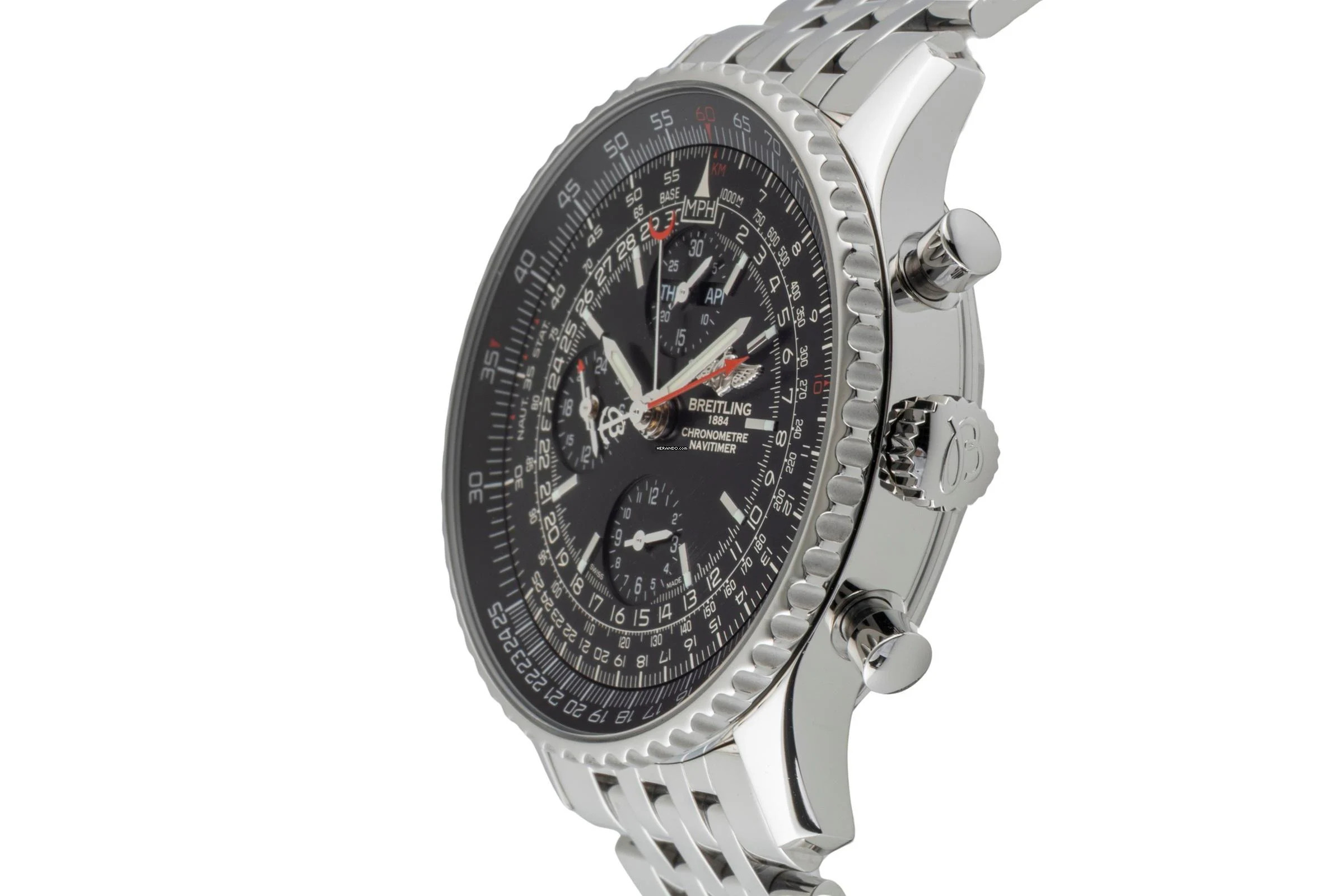 Thumbnail von Breitling Navitimer 46 Chronograph Automatik Limited Ref. A2135024/BE62 B&P 2016