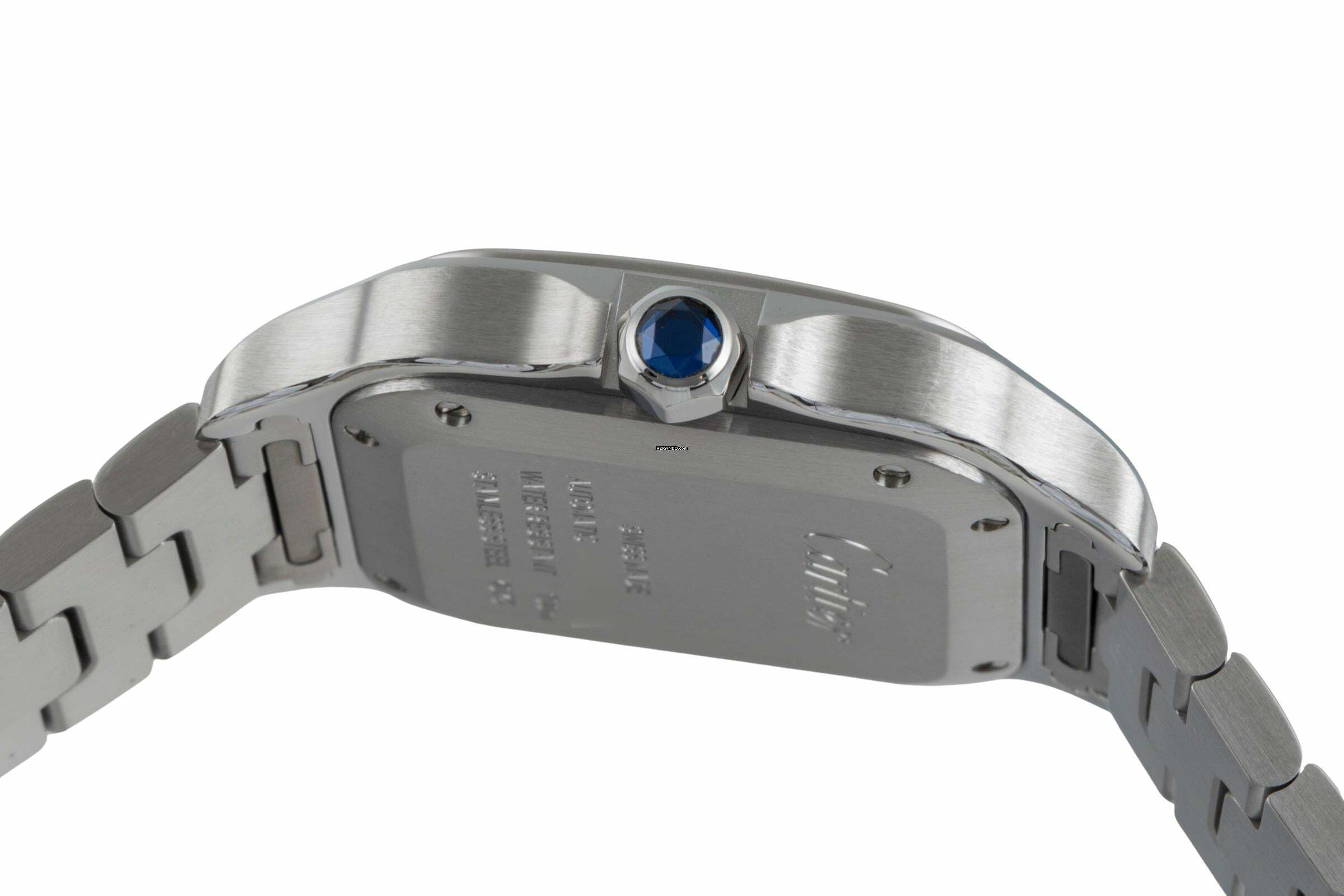 Thumbnail von Cartier Santos de Cartier Stahl Automatik Herrenuhr Ref. WSSA00061