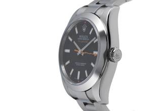 Thumbnail von Rolex Milgauss Black Dial Stahl Automatik Herrenuhr Ref. 116400 V-Serie B&P 2009