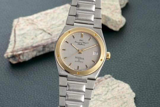  IWC Ingenieur Automatic Schaffhausen Ingenieur SL Stahl / Gold Automatik Datum Ref. IW350601 
