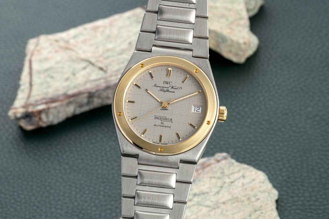  IWC Ingenieur Automatic Schaffhausen Ingenieur SL Stahl / Gold Automatik Datum Ref. IW350601 