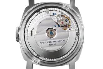 Thumbnail von パネライ ルミノール マリーナ オートマティック ホワイトダイヤル ステンレス メンズ腕時計 Ref. PAM00049