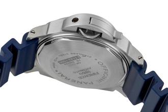 Thumbnail von パネライ ルミノール マリーナ オートマティック ホワイトダイヤル ステンレス メンズ腕時計 Ref. PAM00049