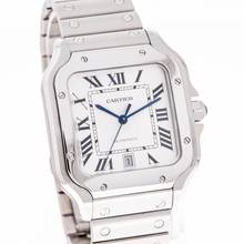 Thumbnail von Cartier Santos De Cartier 40x47 Weiß – WSSA0018 – NEU & Ungetragen – Full Set bis 02/2026