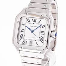 Thumbnail von Cartier Santos De Cartier 40x47 Weiß – WSSA0018 – NEU & Ungetragen – Full Set bis 02/2026