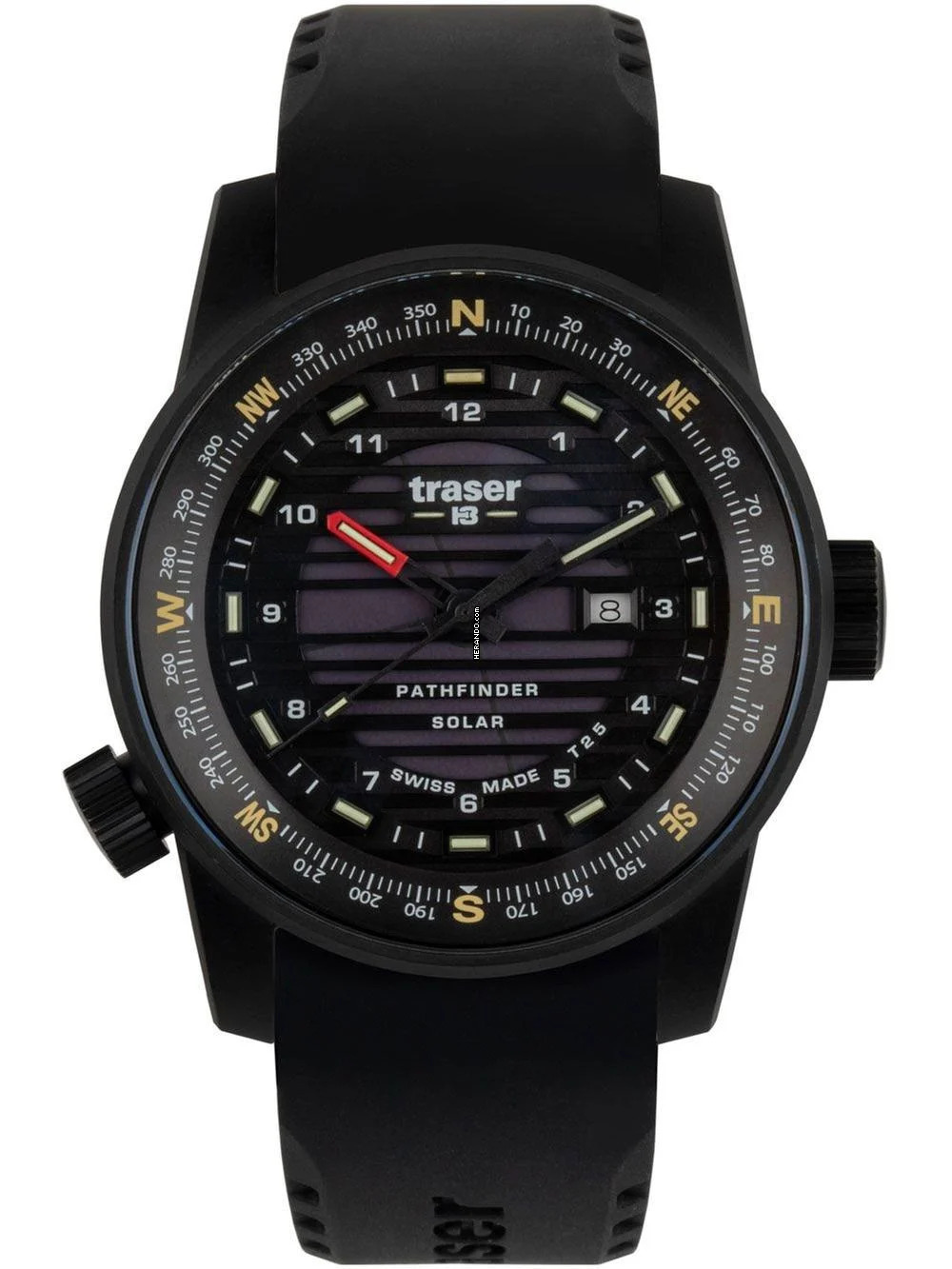 Traser H3 111401 Herrenuhr P68 Pathfinder Solar 46mm 10ATM