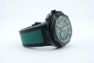 Thumbnail von Girard Perregaux Laureato Absolute Chronograph Aston Martin F1 Edition - Limited To 306 Pieces - Carbon Case - 24 Months Warranty 81060-41-3071-1CX