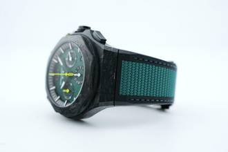 Thumbnail von Girard Perregaux Laureato Absolute Chronograph Aston Martin F1 Edition - Limited To 306 Pieces - Carbon Case - 24 Months Warranty 81060-41-3071-1CX