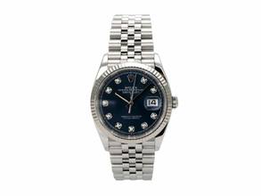 Thumbnail von Rolex Datejust 36 Oystersteel / Weißgold 126234 Blau DIA Jubile-Band