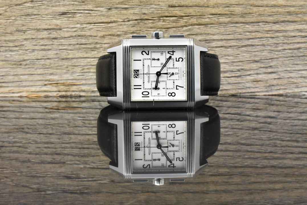  Jaeger-LeCoultre Reverso Squadra Chronograph GMT Ref. Q7018620 Automatik Calibre 754 Zertifikat 2011 