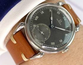 Thumbnail von Omega Classic Vintage Art Deco 35mm Teardrop Lugs Serviced