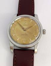 Thumbnail von Omega Seamaster Vintage ref 2759 Tropical Dial Calatrava FAT LUGS 2761