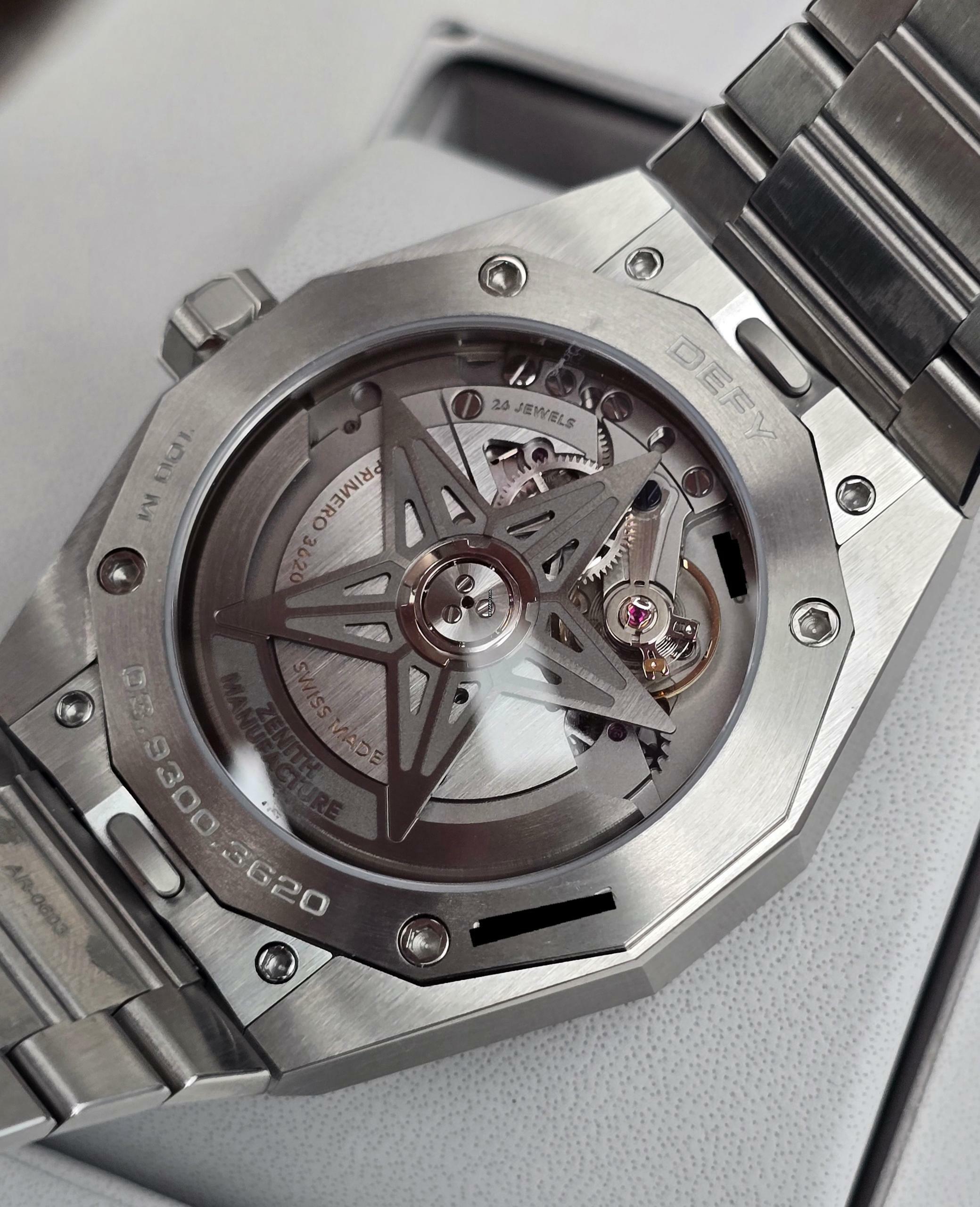 Thumbnail von Zenith Defy Skyline 41mm 03.9300.3620/51.I001 Blue Dial Unworn/New Condition Full Set 2-2026