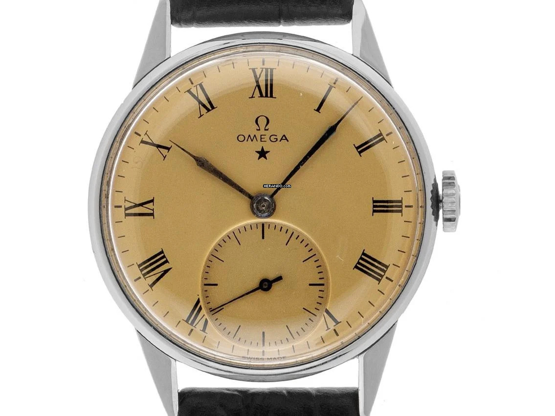  Omega Classic WWII Ref.2271-1W 1944 original Box sehr gut Vintage Classic WWII 