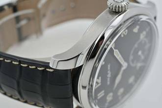 Thumbnail von Montblanc 1858 Pilots Watch Steel Black Dial Manual Wind 113860 Limited